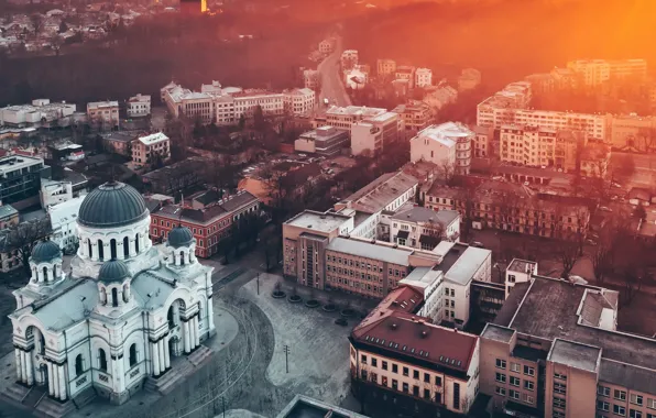The city, Lithuania, Kaunas
