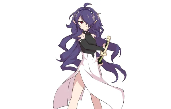Girl, sword, the demon, Owari no Seraph, The last Seraphim, Shuramaru