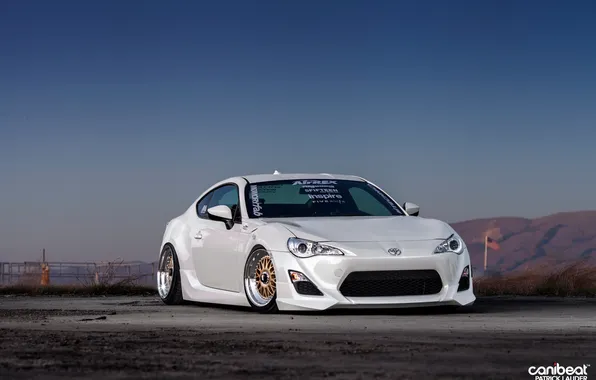 Picture tuning, white, drives, tayota, canibeat, Patrick Lauder, fr-s scion