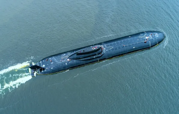 Underwater, cruiser, atomic, Dmitry Donskoy