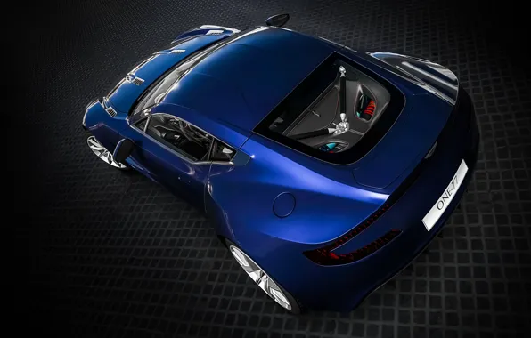 Picture Blue, Aston, Martin, One-77, Gran Turismo 6