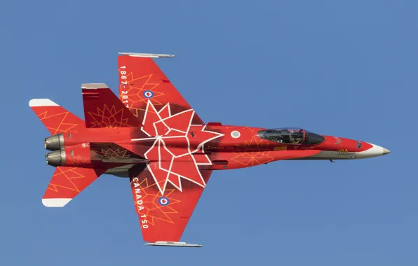 Picture weapons, the plane, 150 CF-18