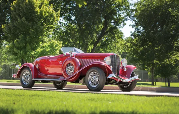 Red, V12, classic, Suite, american, luxury, prestige, 1934