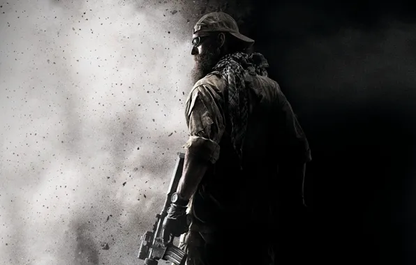 Picture black & white, Game wallpaper, medal of honor