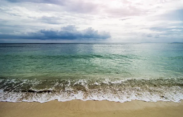 Sand, sea, wave, beach, summer, summer, beach, sea