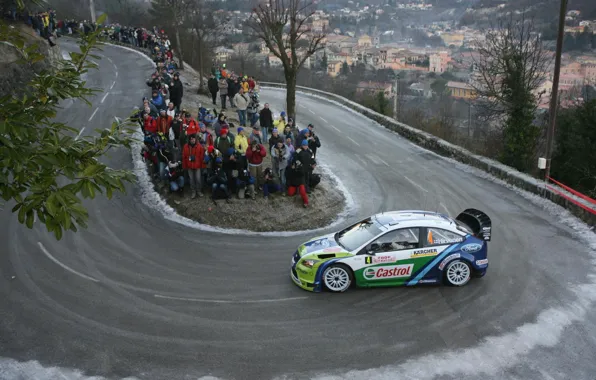 Ford, Ford, Focus, Hirvonen, WRC, Rally, Focus, Monte Carlo