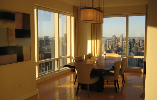 Design, style, interior, megapolis, New York city, living room, city apartment, Manhattan Luxury Properties