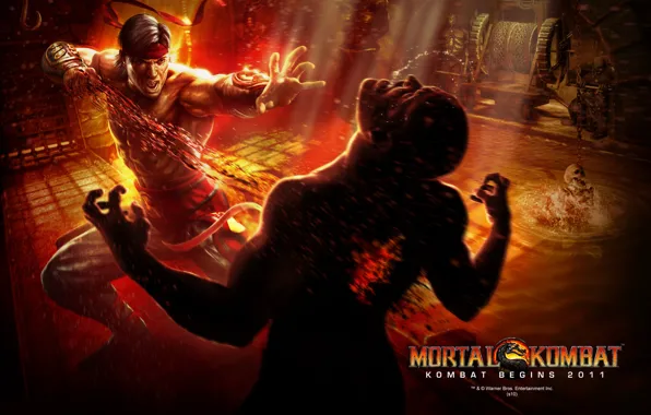 Picture art, Mortal Kombat, Liu Kang