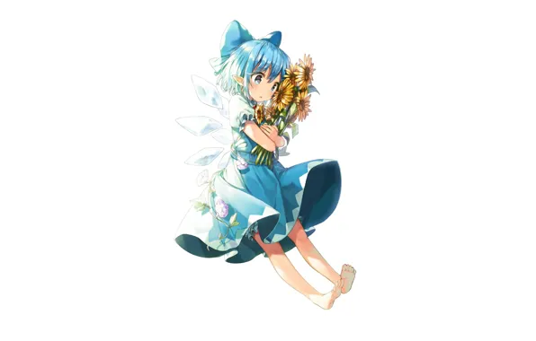 Flowers, Girl, Anime, Touhou