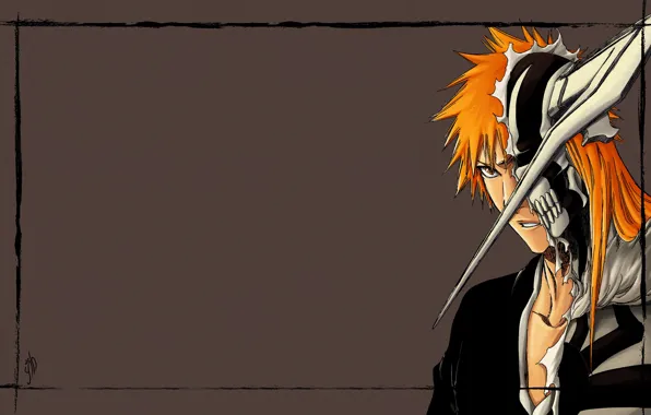 Ichigo Kurosaki, anime, bleach, HD phone wallpaper