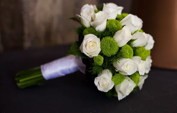 Flowers, roses, bouquet, composition