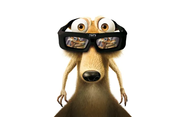 Picture protein, glasses, ice age