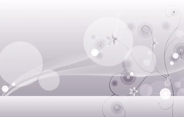 Flowers, pattern, gracefully