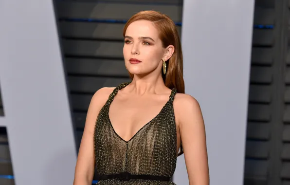Look, pose, makeup, figure, actress, Zoey Deutch, Zoey Deutch