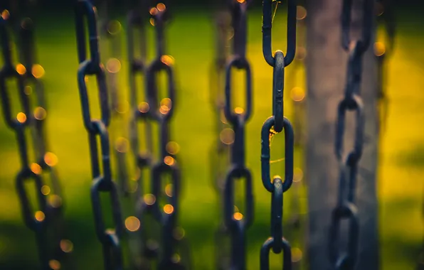 Picture macro, chain, chain, links