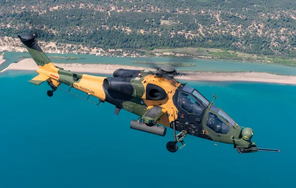 Picture attack helicopter, T-129B, The Turkish air force