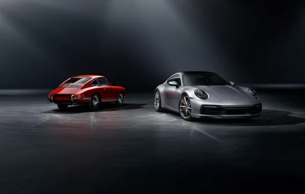 Machine, style, sports, generation, Porsche 911 Carrera S, 992, 2019