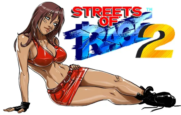 Picture girl, the game, Streets Of Rage 2, Blaze