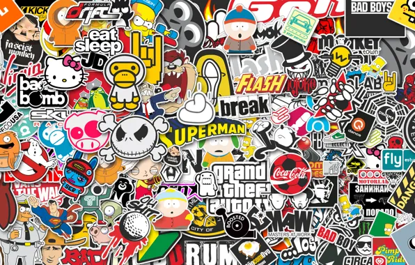 Picture Style, JDM, Stickers, Stikers