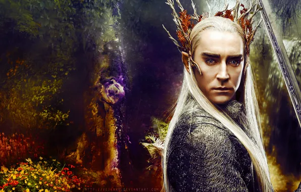Picture The Hobbit, The Desolation of Smaug, Thranduil, Thranduil, Lee Pace, king of Mirkwood
