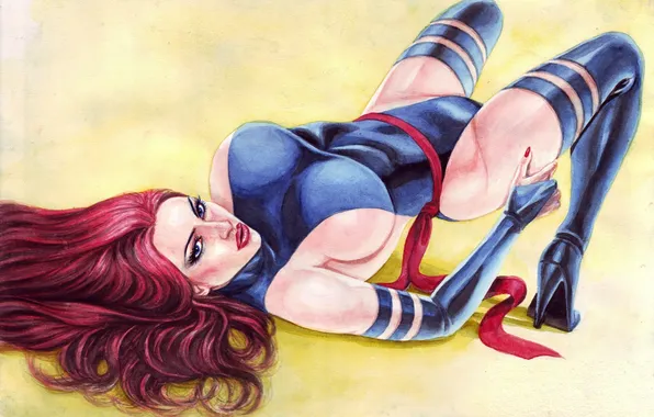 Look, pose, fiction, figure, Marvel, legit, Psylocke, Elizabeth Braddock