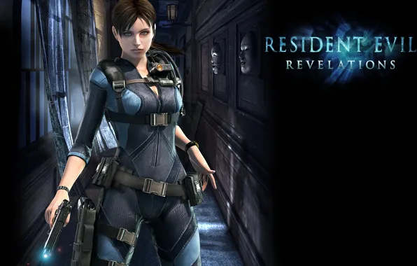 Gun, weapons, Resident Evil, Resident Evil: Revelations, Jill Valentine, Biohazard: Revelations