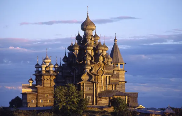 Russia, Kizhi, Karelia, The Church Of The Transfiguration