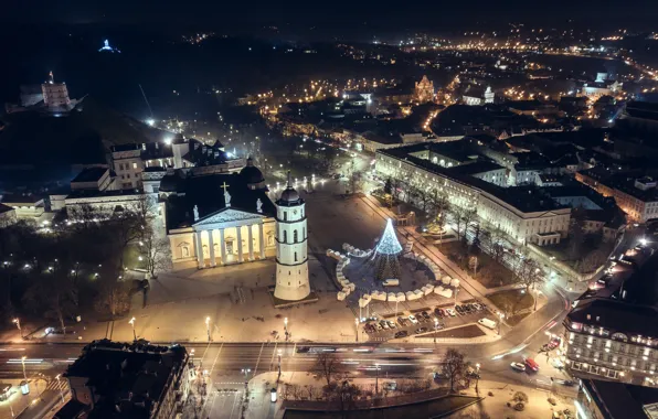 The city, Lithuania, Vilnius