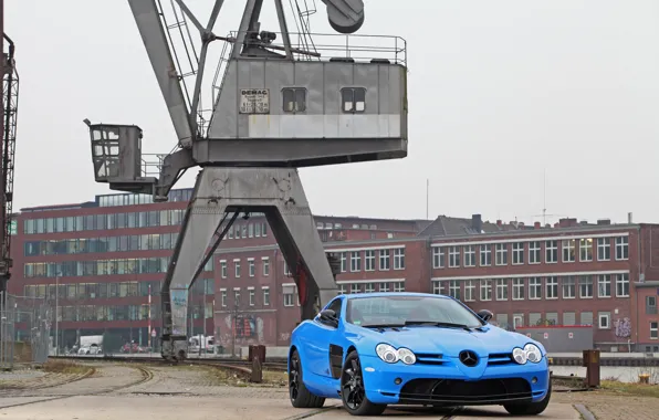 Mercedes-Benz, Blue, SLR McLaren, 2013, Edo Competition, CUT48