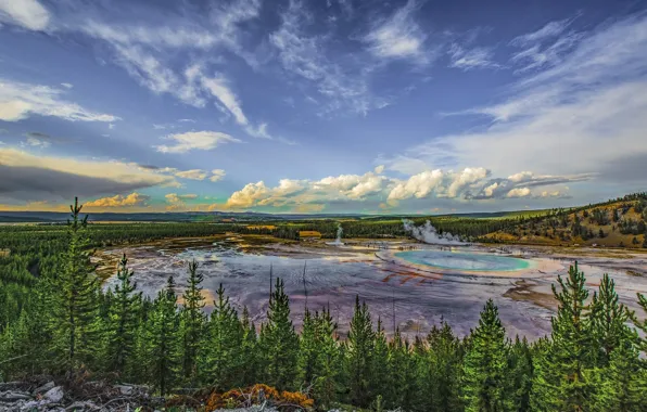 Nature, Clouds, Landscape