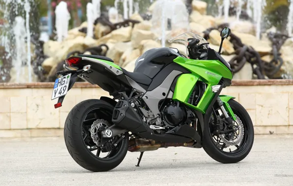 Picture green, Kawasaki, Z1000SX