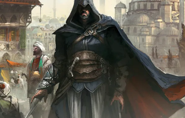Mosque, assassin, Ezio, assassins creed revelations, Istambul