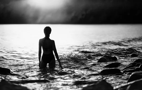 Sea, girl, girl, sea, Boris Belokonov