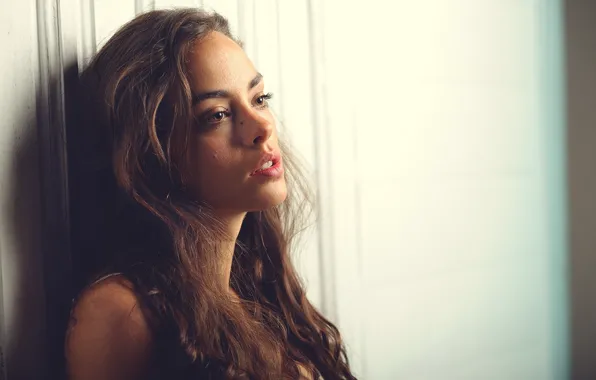 Look, girl, portrait