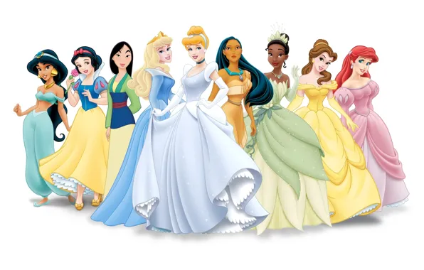 Figure, characters, disney, disney, Princess