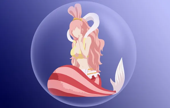 Girl, game, One Piece, minimalism, anime, bubble, asian, princess