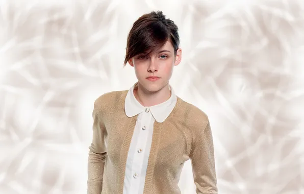 Look, actress, brunette, kristen stewart