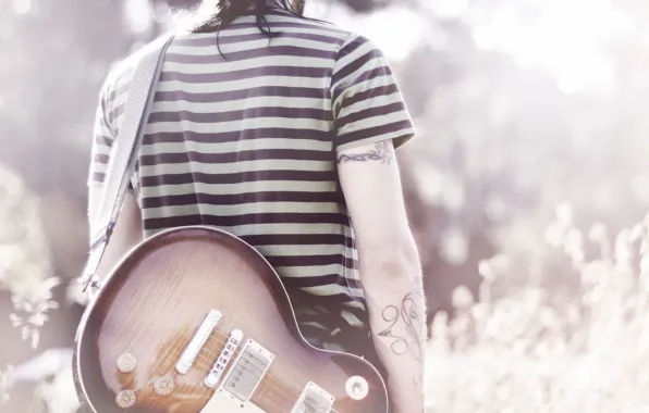 Music, background, guitar