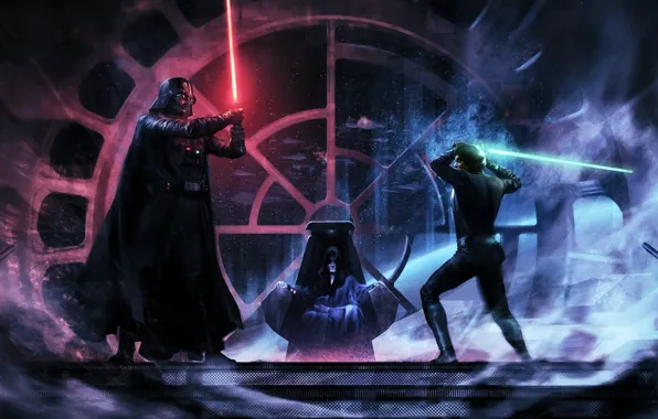 Picture Darth Vader, Jedi, Darth Vader, lightsaber, Sith, lightsaber, jedi, Luke Skywalker