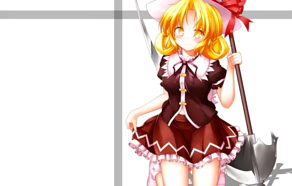 Look, background, girl, Touhou, Touhou