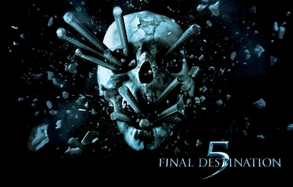 Picture the film, skull, destination