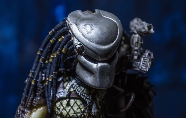Toy, predator, being, helmet, figurine, thing