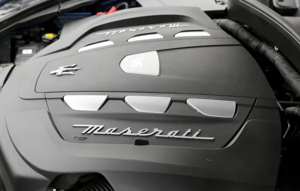 Picture grey, Maserati, logo, engine, 2017, Levante