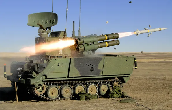 Picture rocket, complex, self-propelled, anti-aircraft, ADATS, anti-tank system