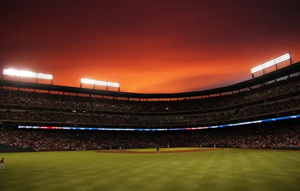 Wallpaper USA, Texas, Rangers Ballpark, stadium images for desktop