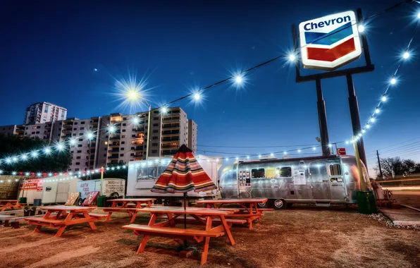 Austin, Food Trailers, Chevron