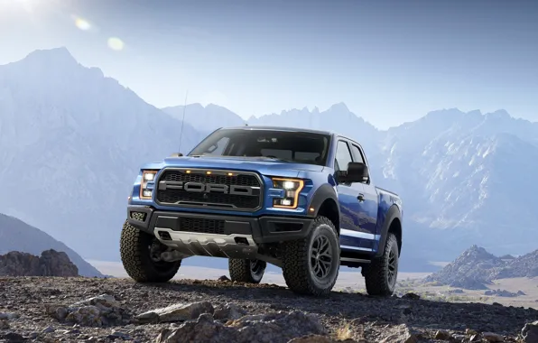 Mountains, Ford, Ford, Raptor, Pickup, Raptor, F-150, ancestor