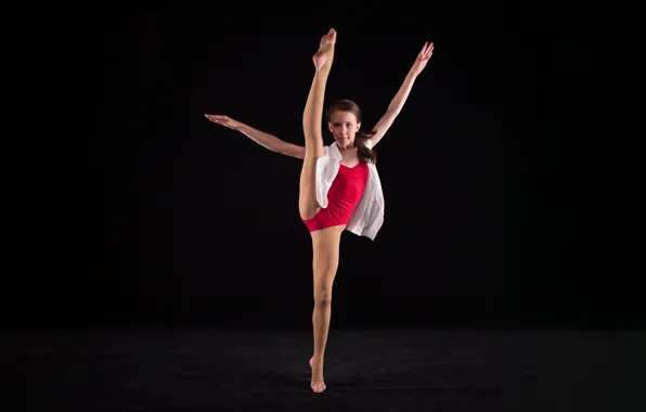 Girl, long hair, beautiful, pretty, brunette, attractive, handsome, ballet