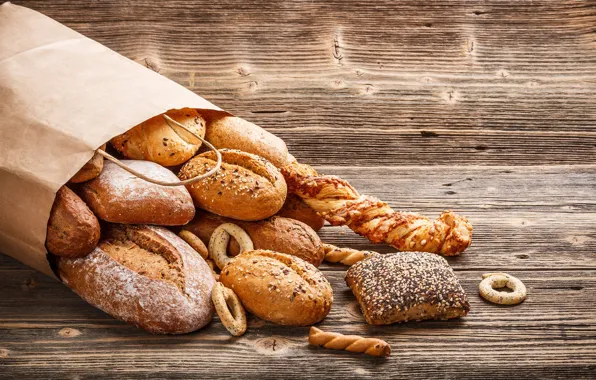 Picture Board, package, bread, different, a lot, cuts, bakery products