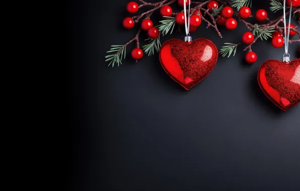 Love, romance, heart, New Year, Christmas, love, christmas, happy